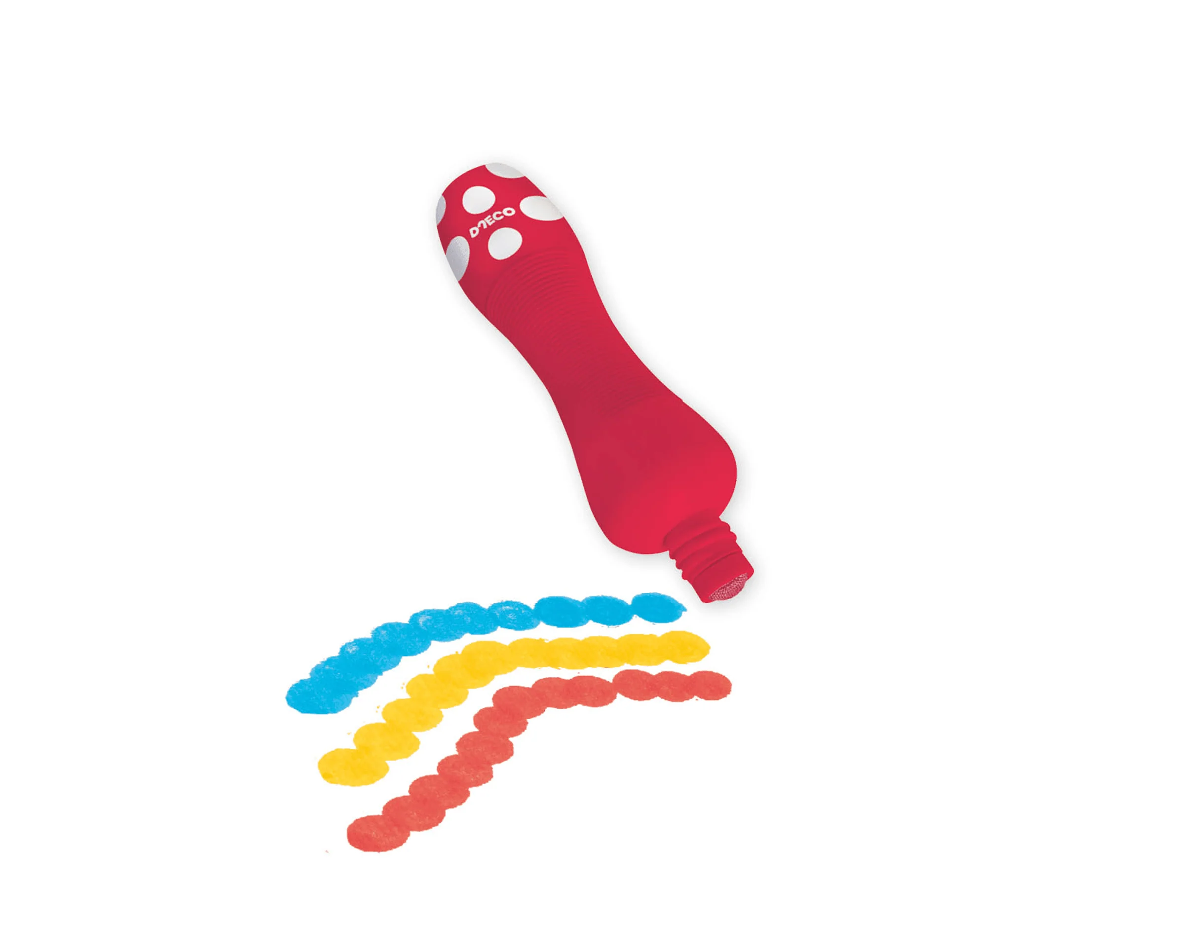 Chunky Foam Markers  for Little Hands - Set of 6 - Image 3
