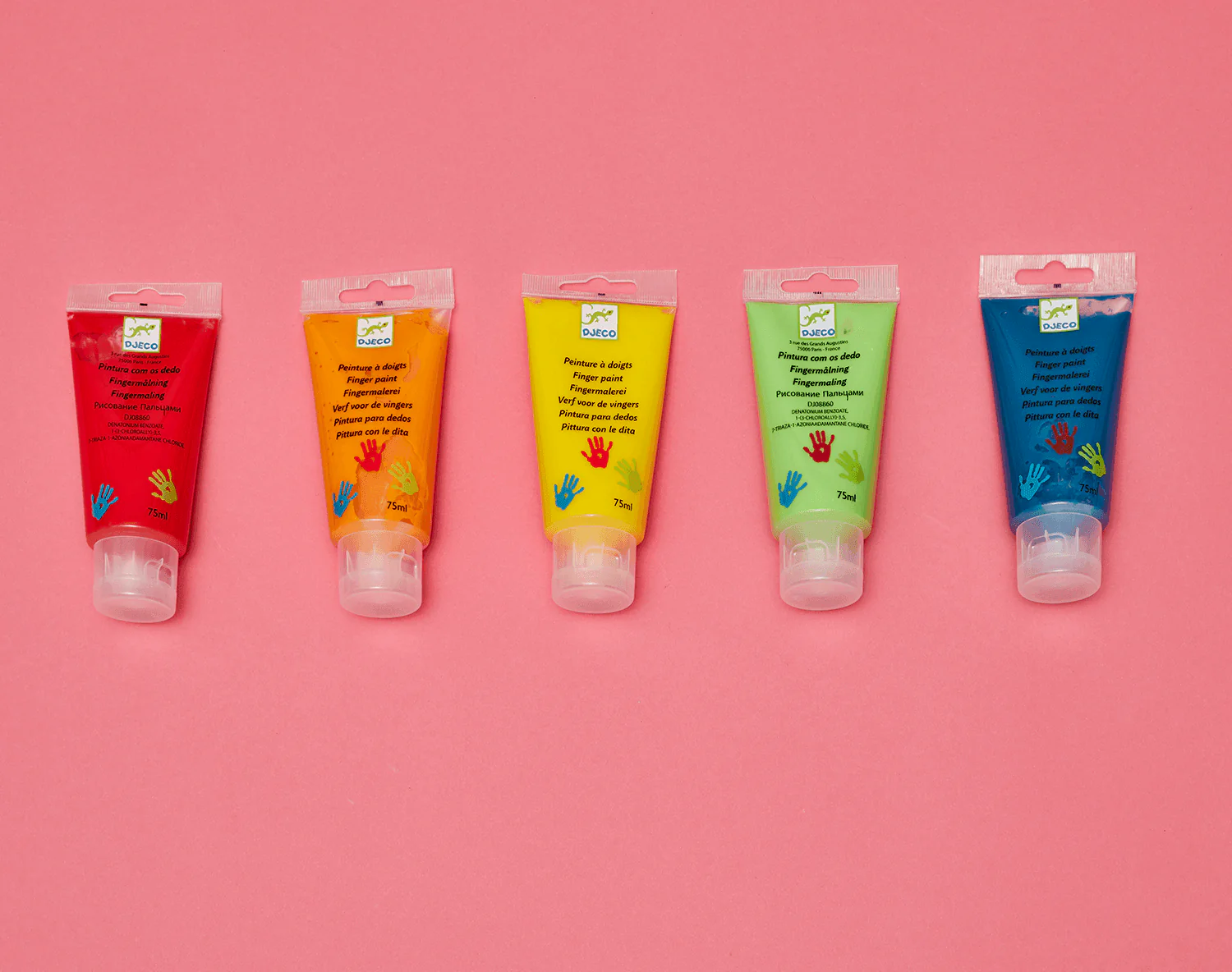 Finger Paint Tubes - Set of 6 - Image 3