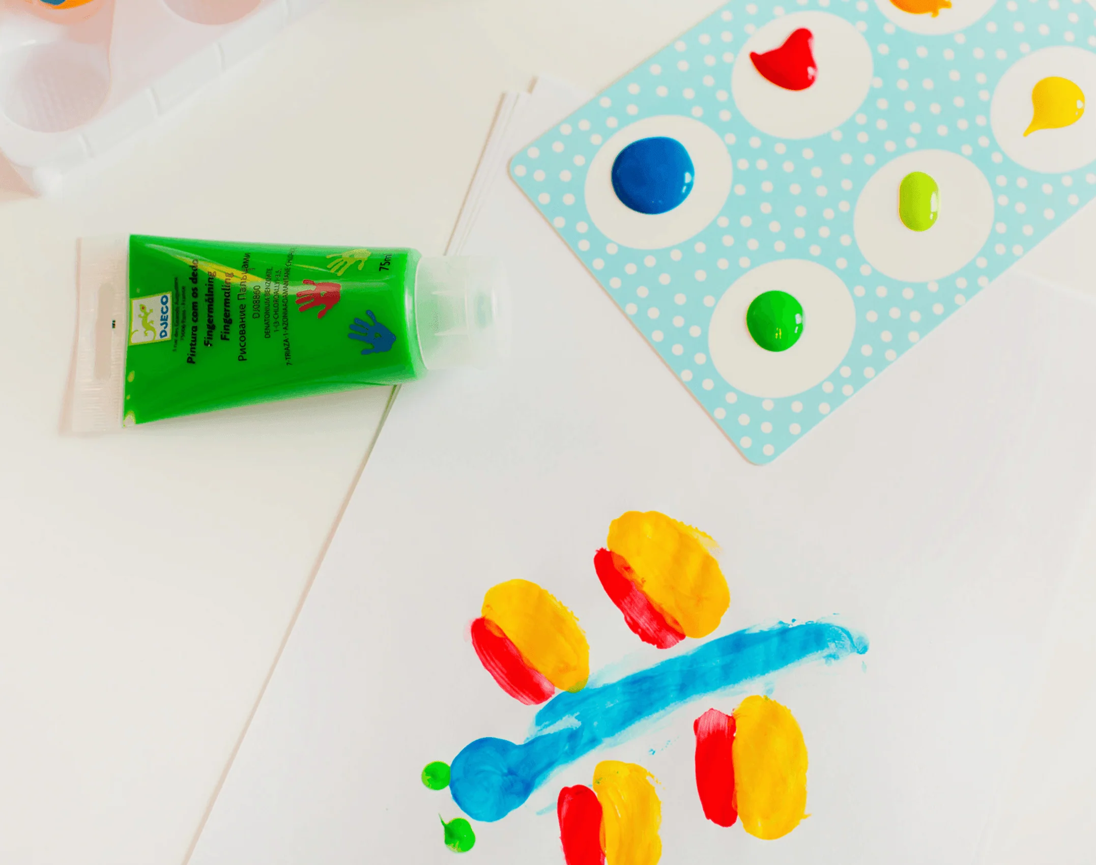 Finger Paint Tubes - Set of 6 - Image 4