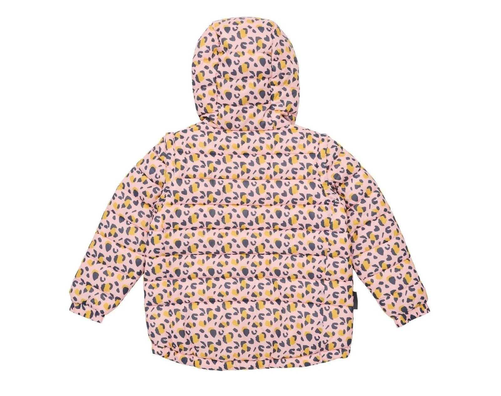 2 in 1 Puffer Jacket & Vest - Leopards - Image 5