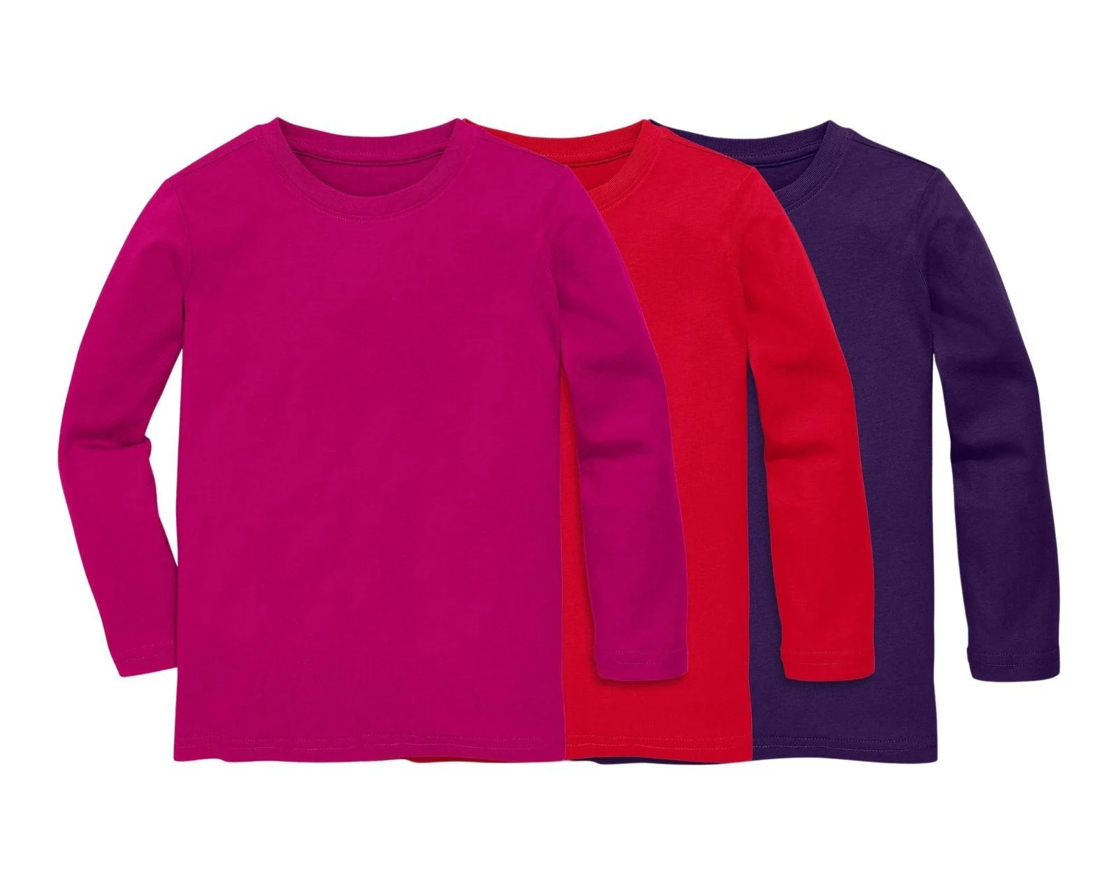 Long Sleeve Classic Tee - 3 Pack - Image 3