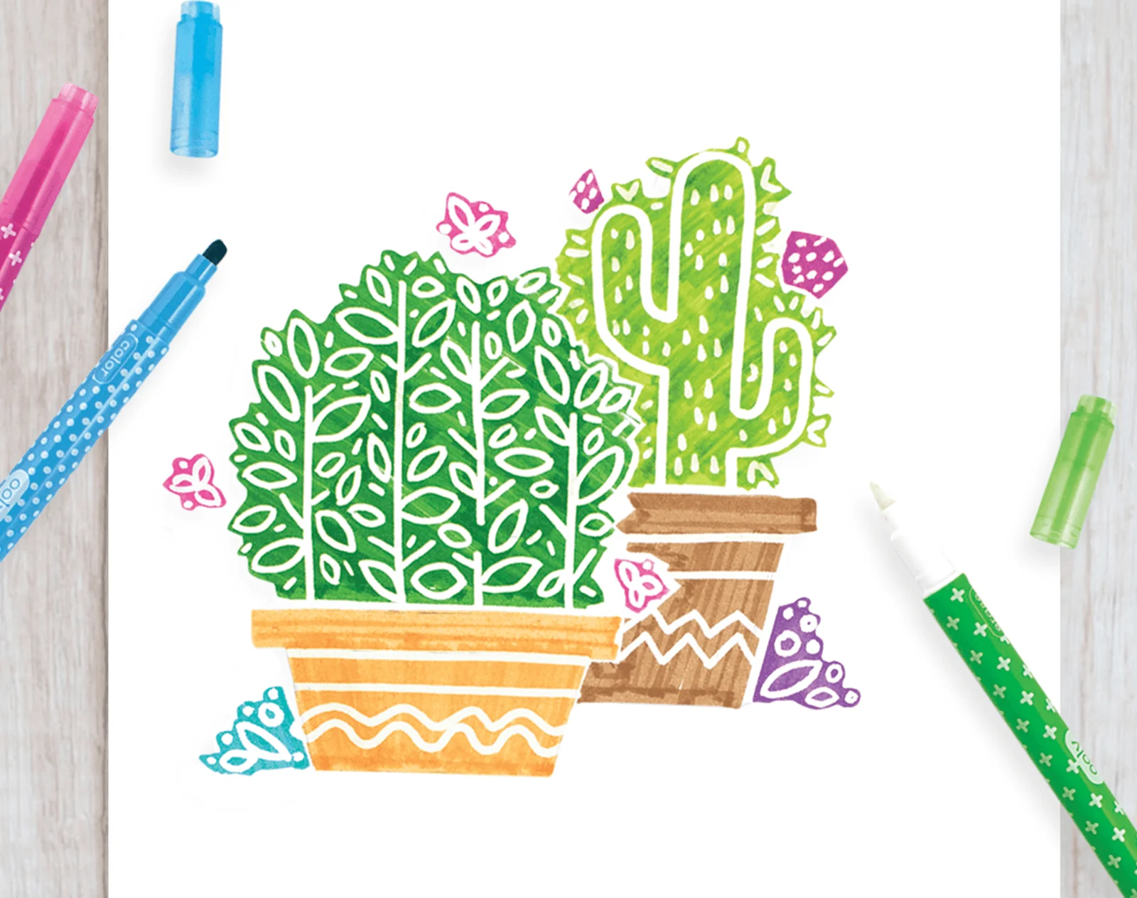 Make No Mistake Erasable Markers - Set of 12 - Image 7