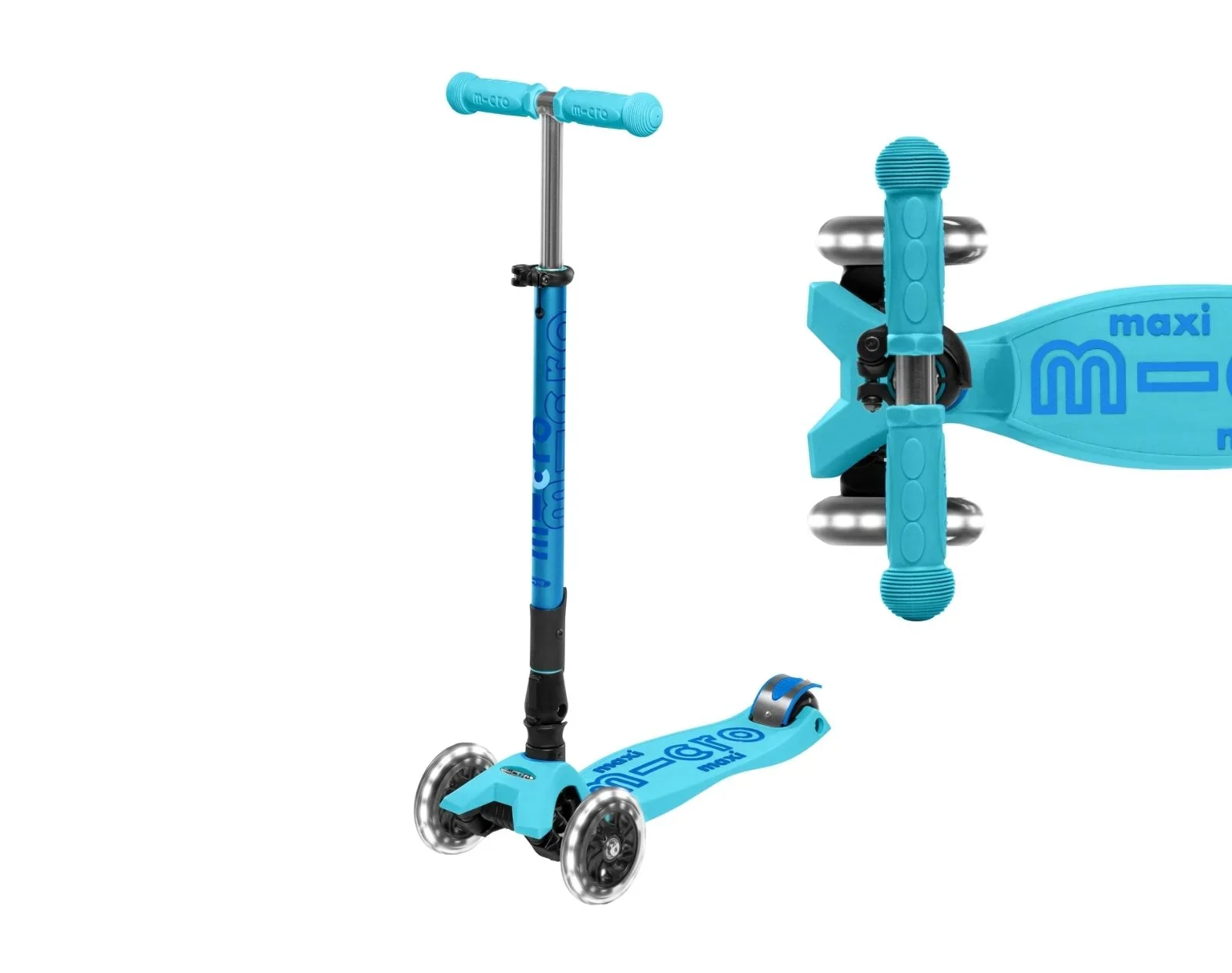 Maxi Deluxe Foldable LED Scooter - Image 19