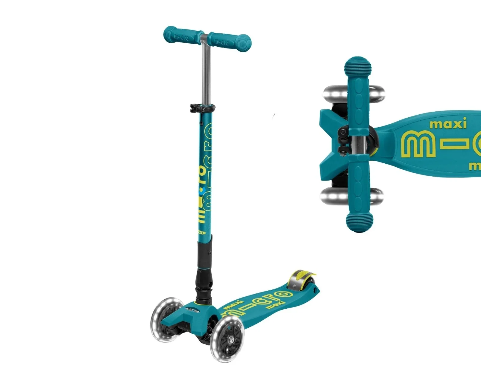 Maxi Deluxe Foldable LED Scooter - Image 25
