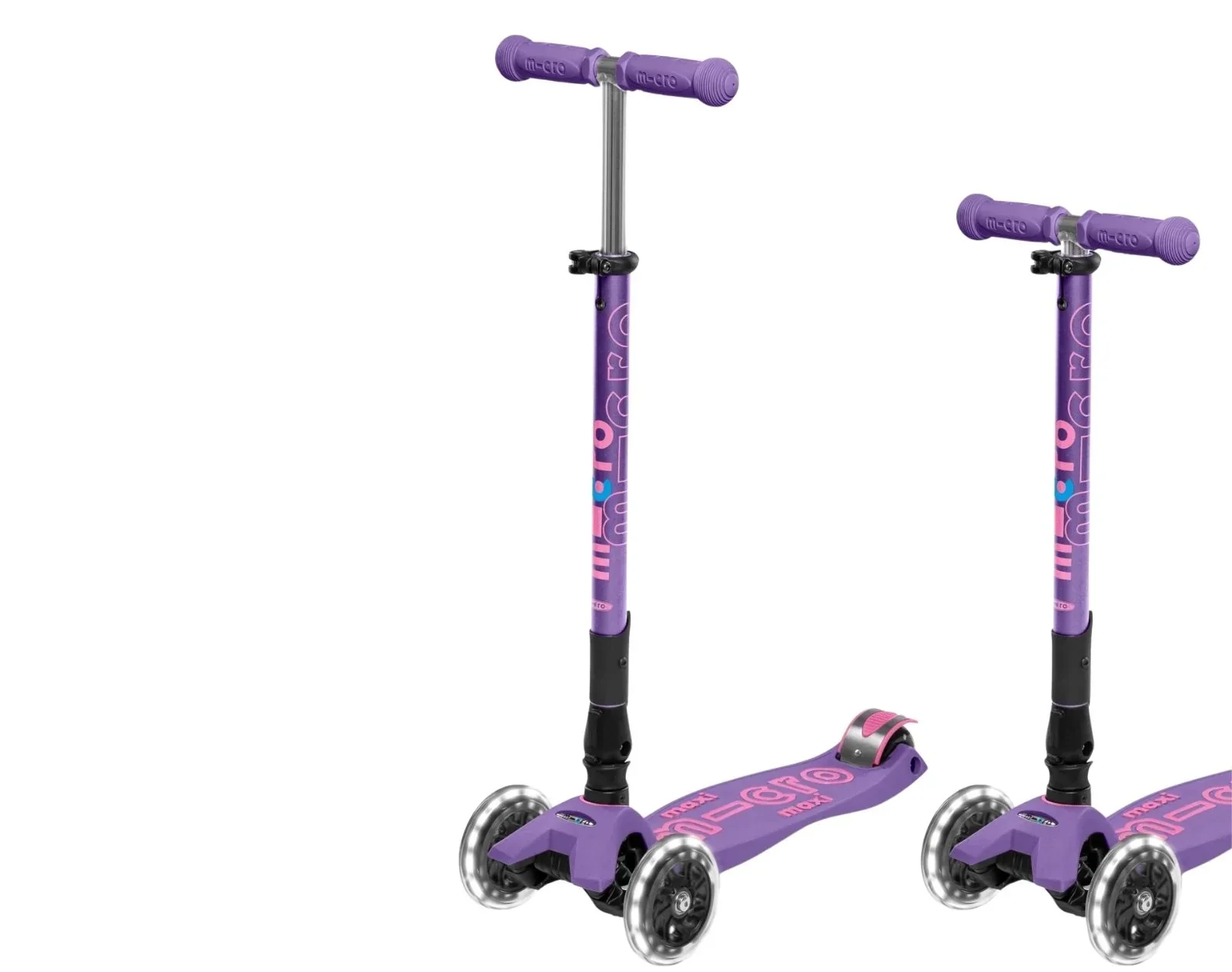 Maxi Deluxe Foldable LED Scooter - Image 33