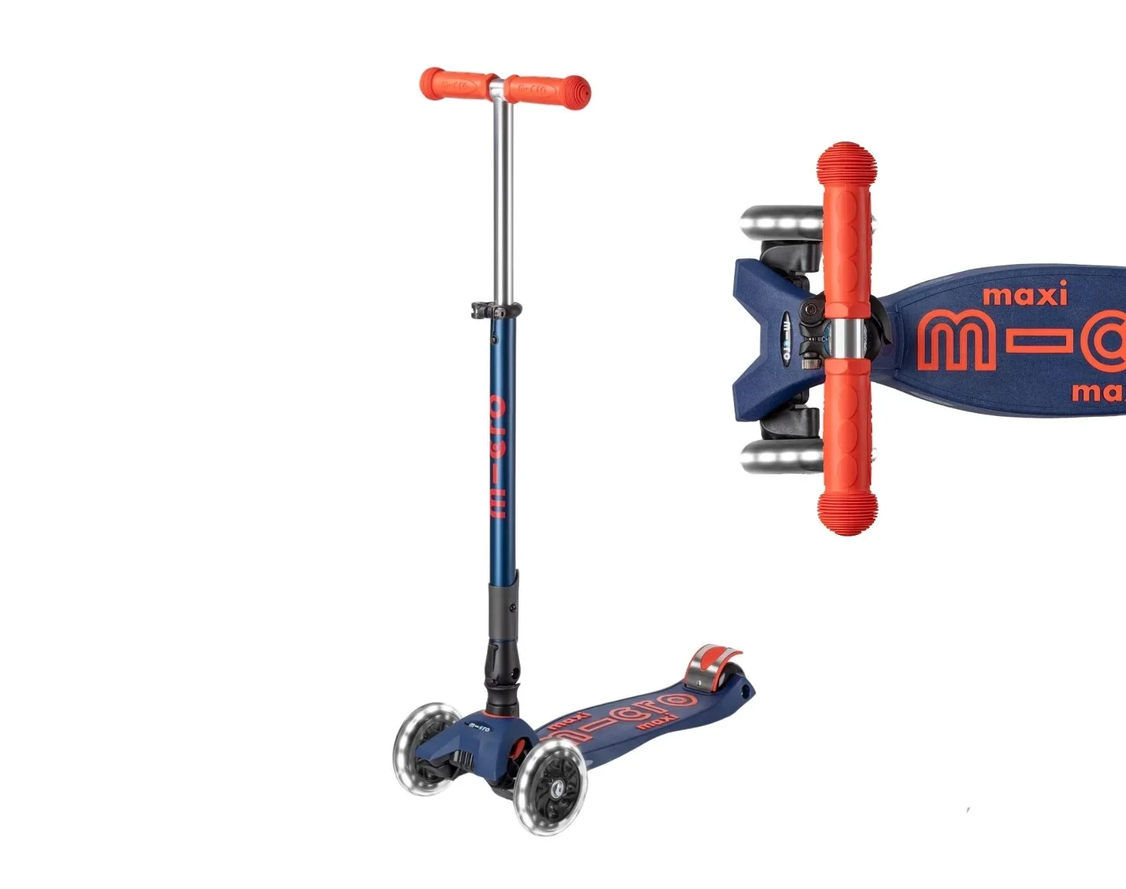 Maxi Deluxe Foldable LED Scooter - Image 37