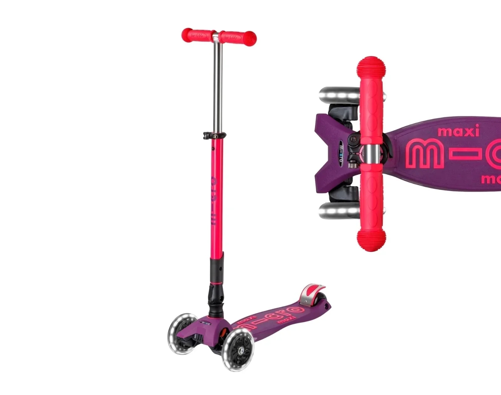 Maxi Deluxe Foldable LED Scooter - Image 9