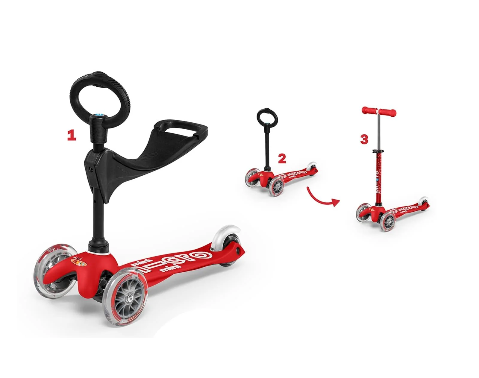 Mini 3in1 Deluxe Scooter - Image 6