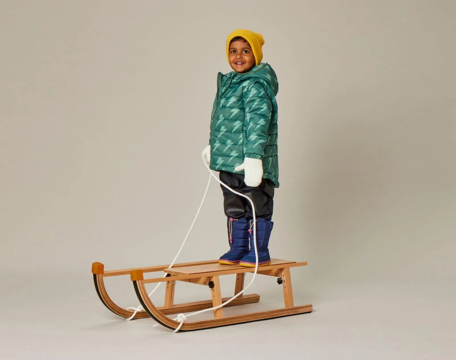 2 in 1 Puffer Jacket & Vest - Lightning Bolt - Image 5