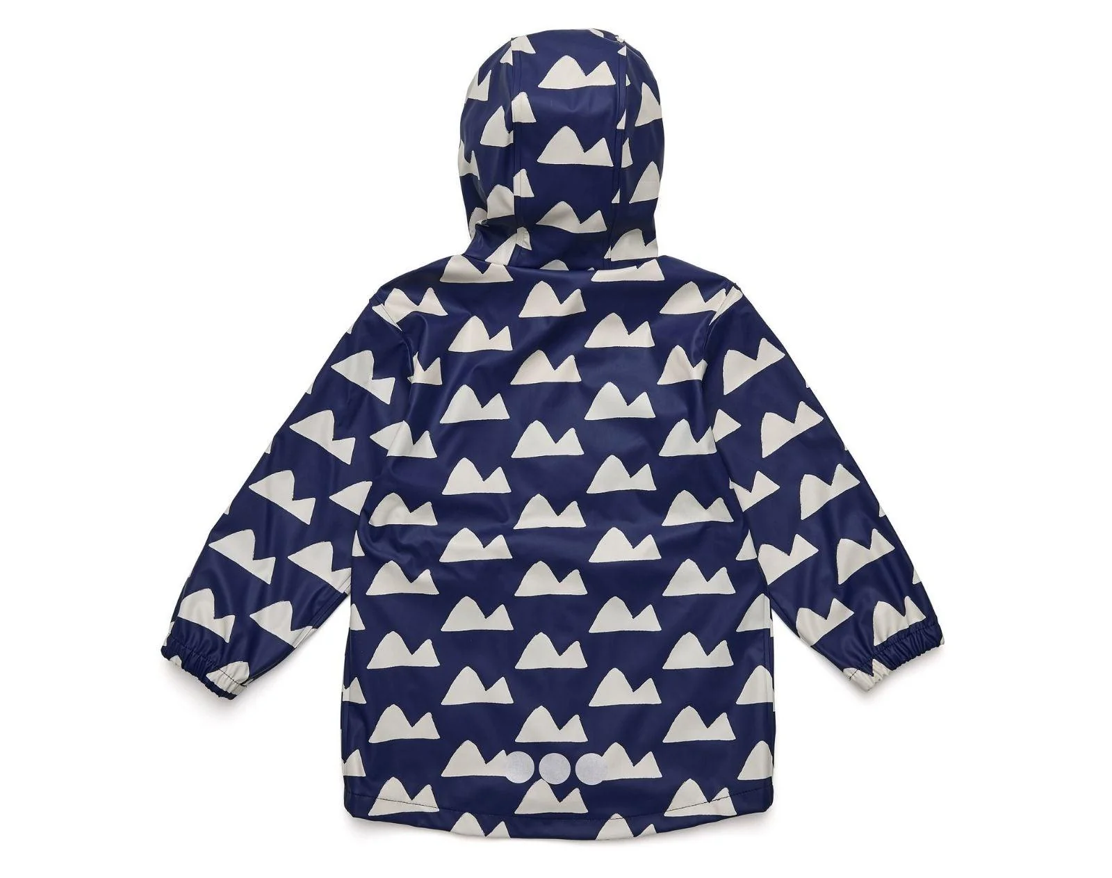 Recycled Waterproof Raincoat - Mountains - Image 3