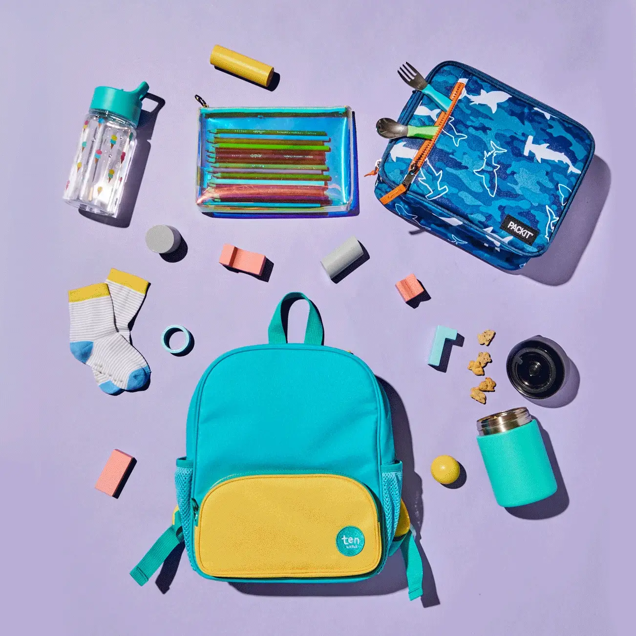 Recycled Backpack - 12 Inch - Image 8