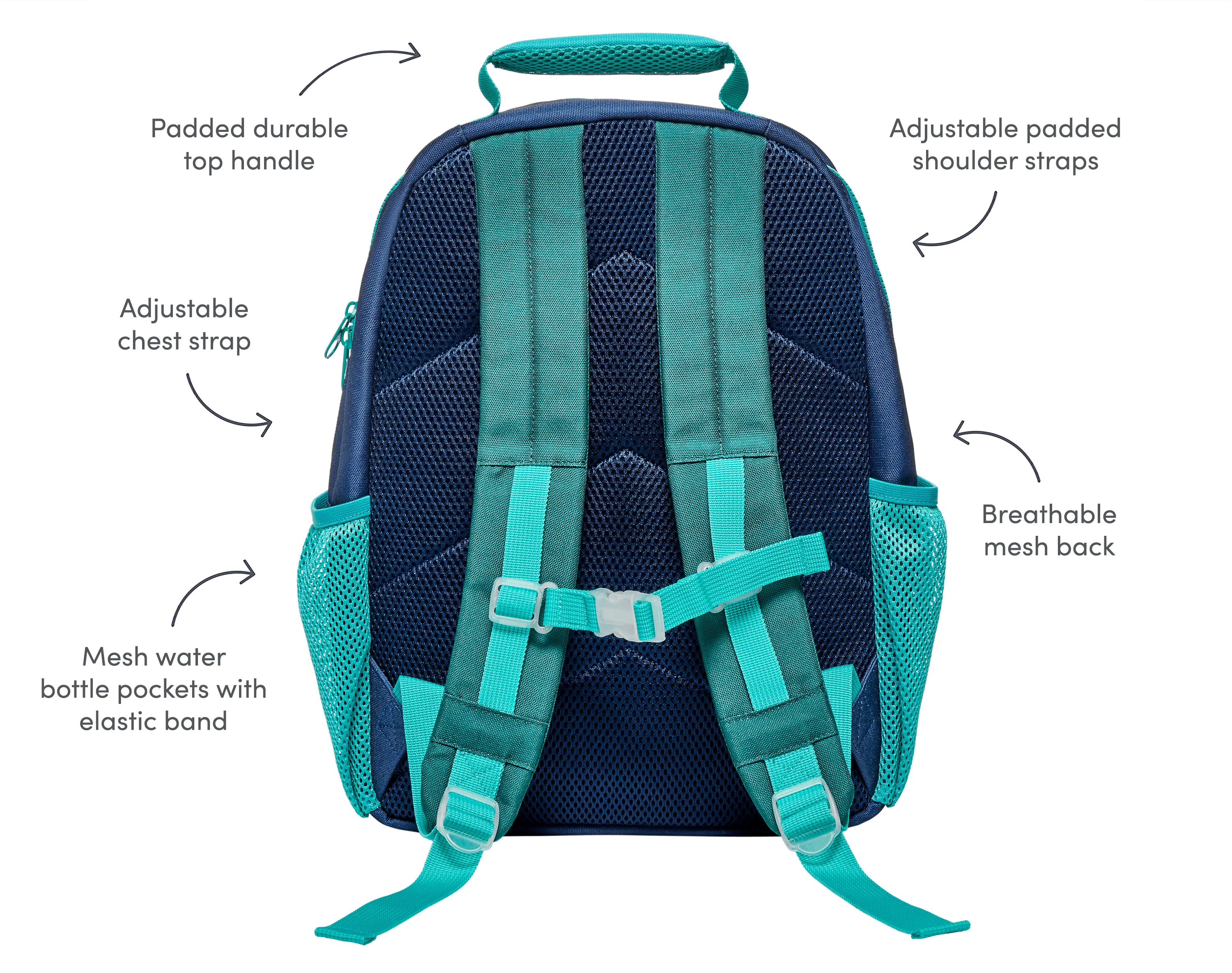 Recycled Backpack - 15 Inch - Image 10