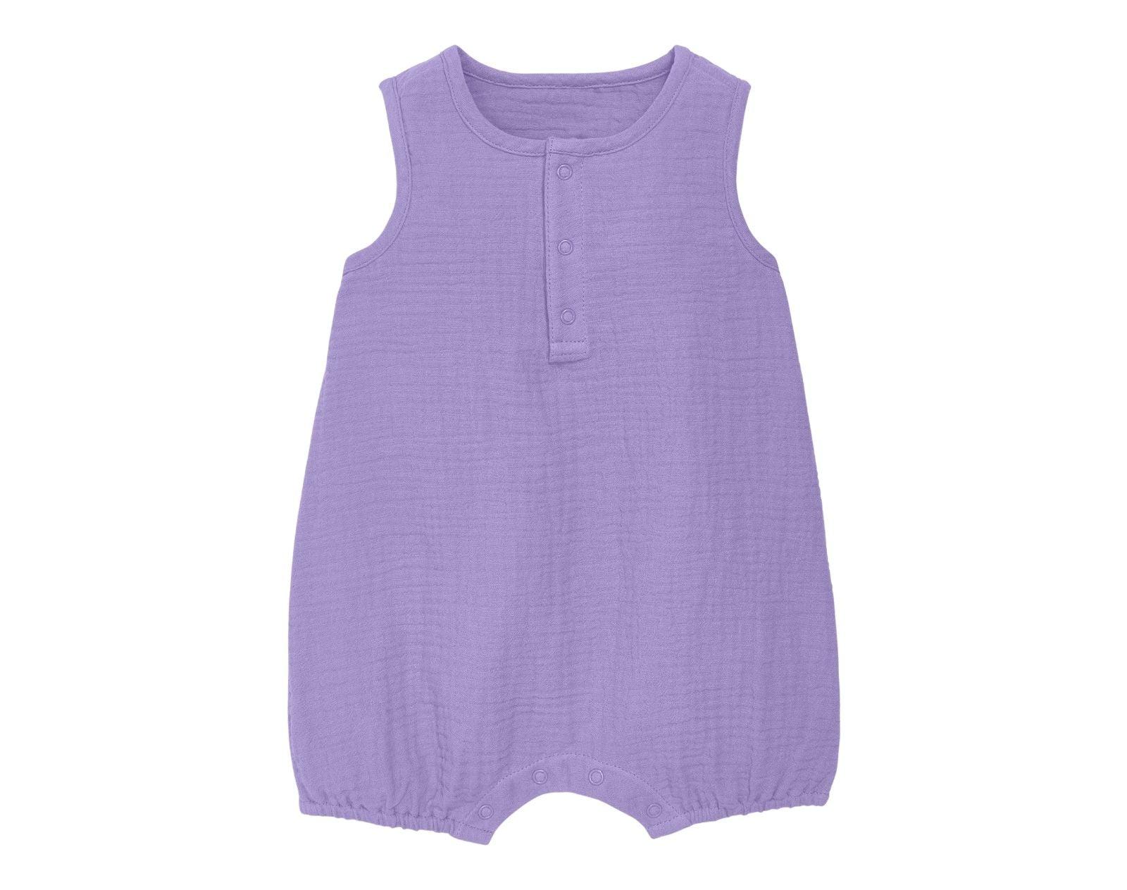 Baby Sleeveless Romper - Image 4