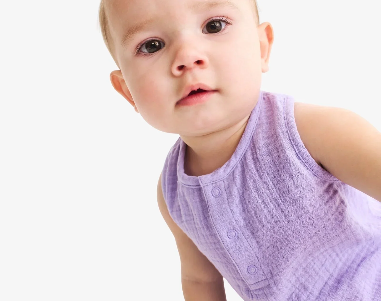 Baby Sleeveless Romper - Image 6