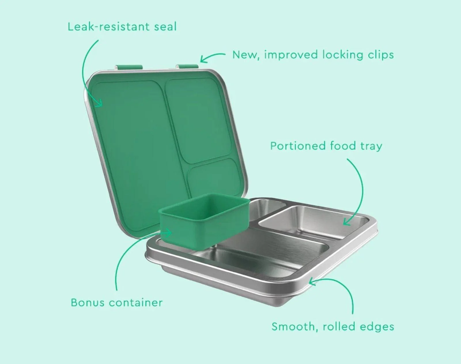 Stainless Steel Lunch Box - Image 3