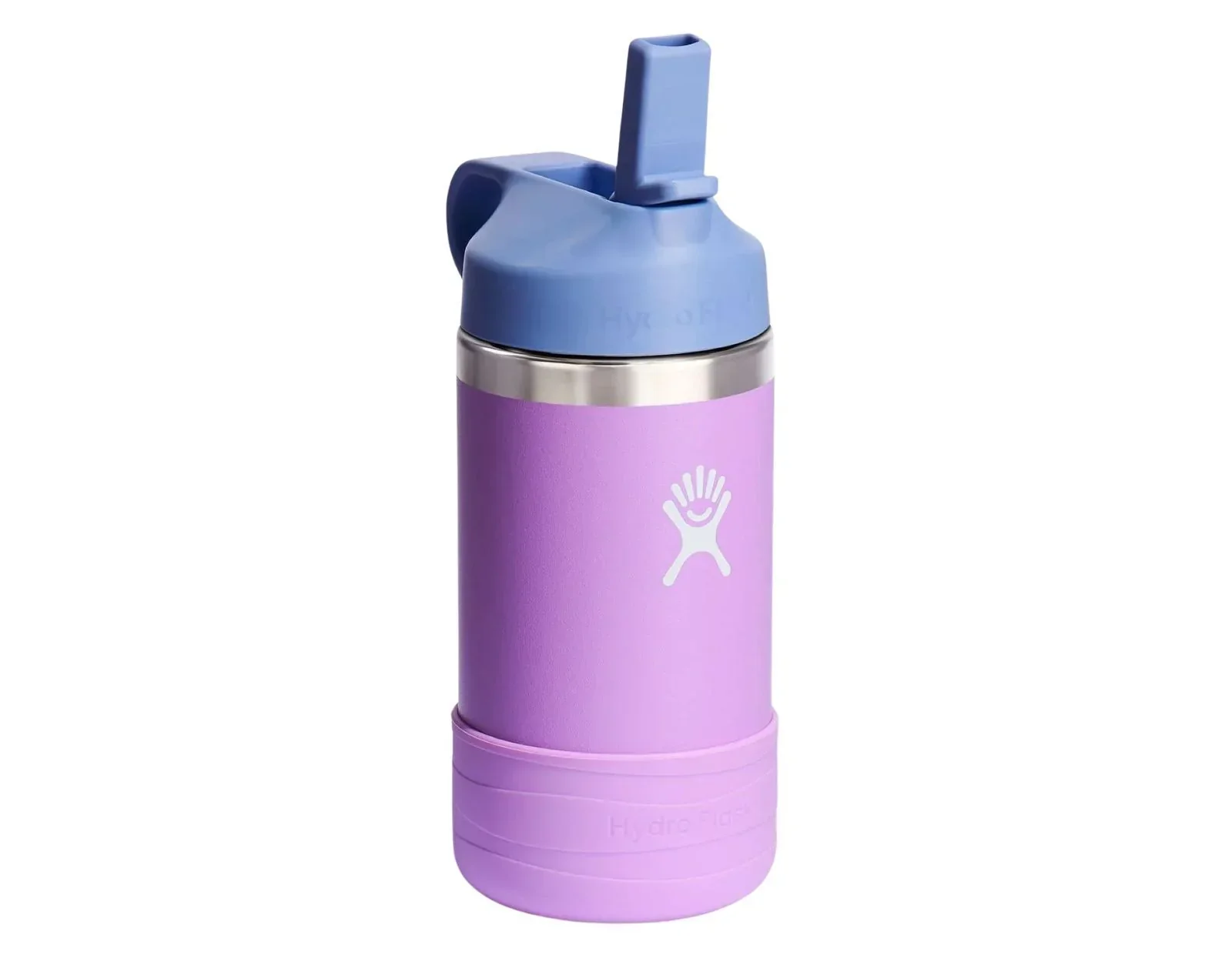 Stainless Steel Straw Lid Water Bottle - 12oz - Image 2