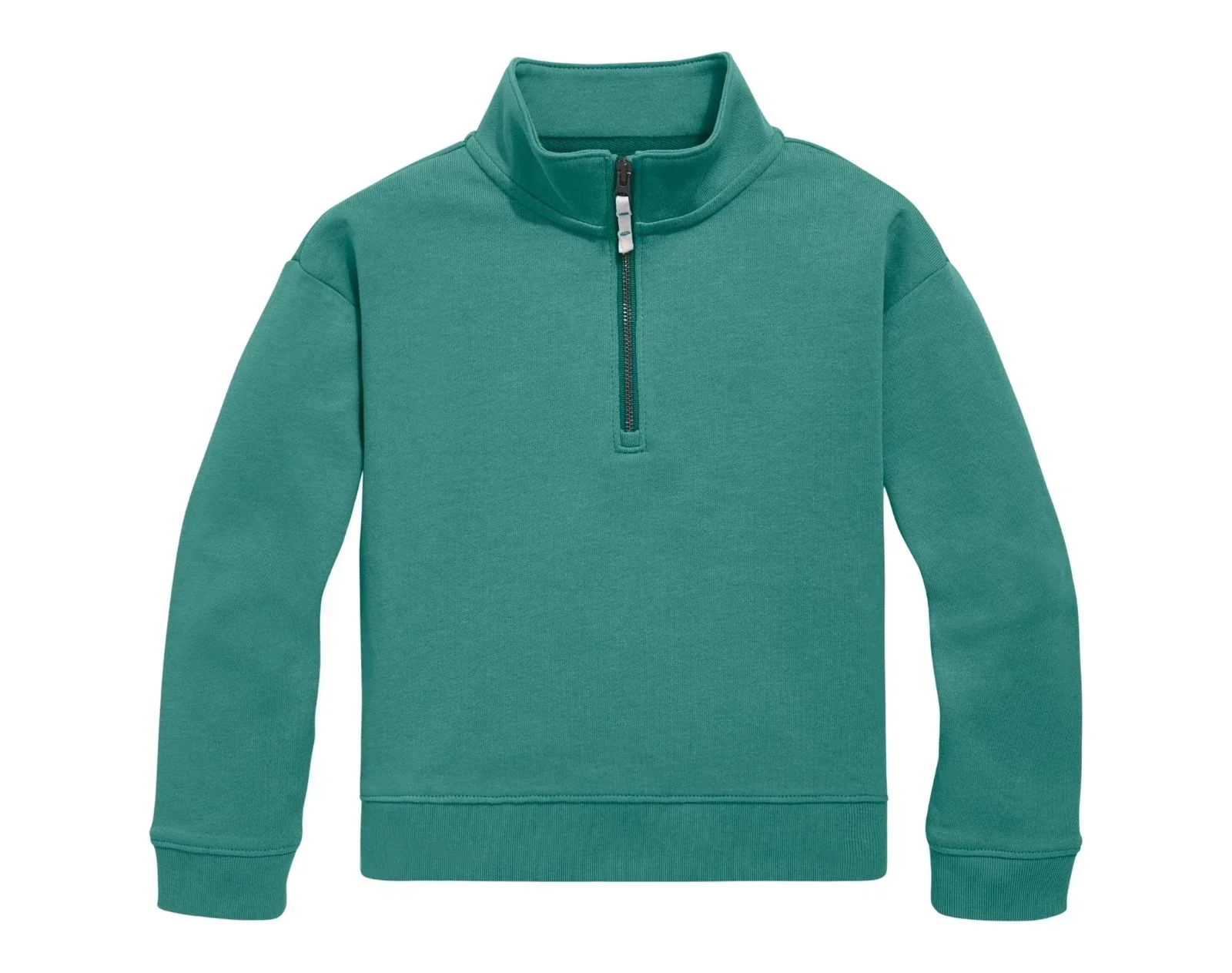 French Terry Quarter Zip Sweatshirt - Image 3