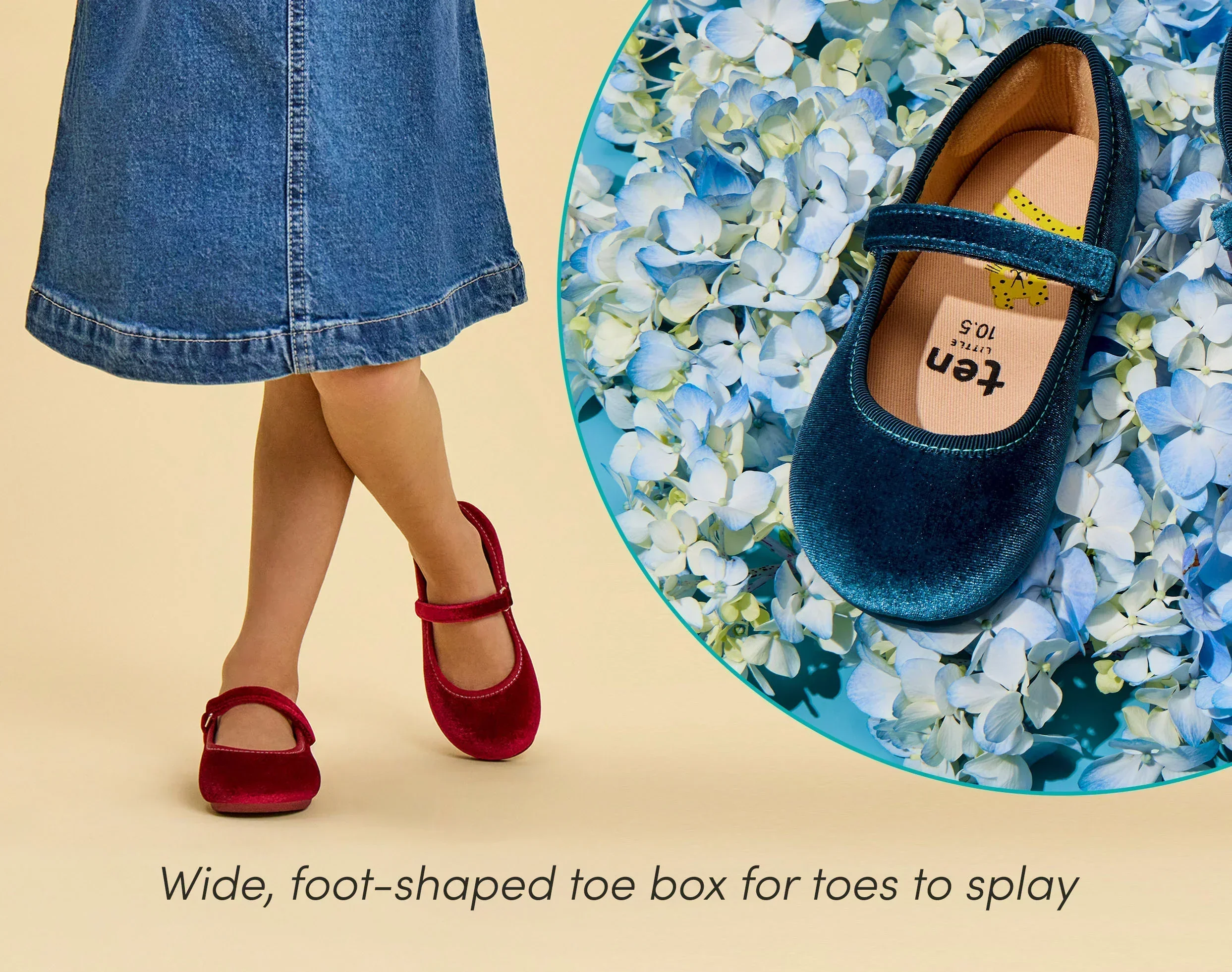 Velvet Ballet Flats - Image 11